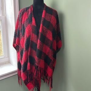 Papillon buffalo plaid Shaw one size fits most